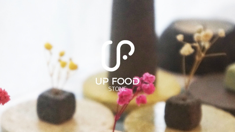 UP FOOD STONE banner